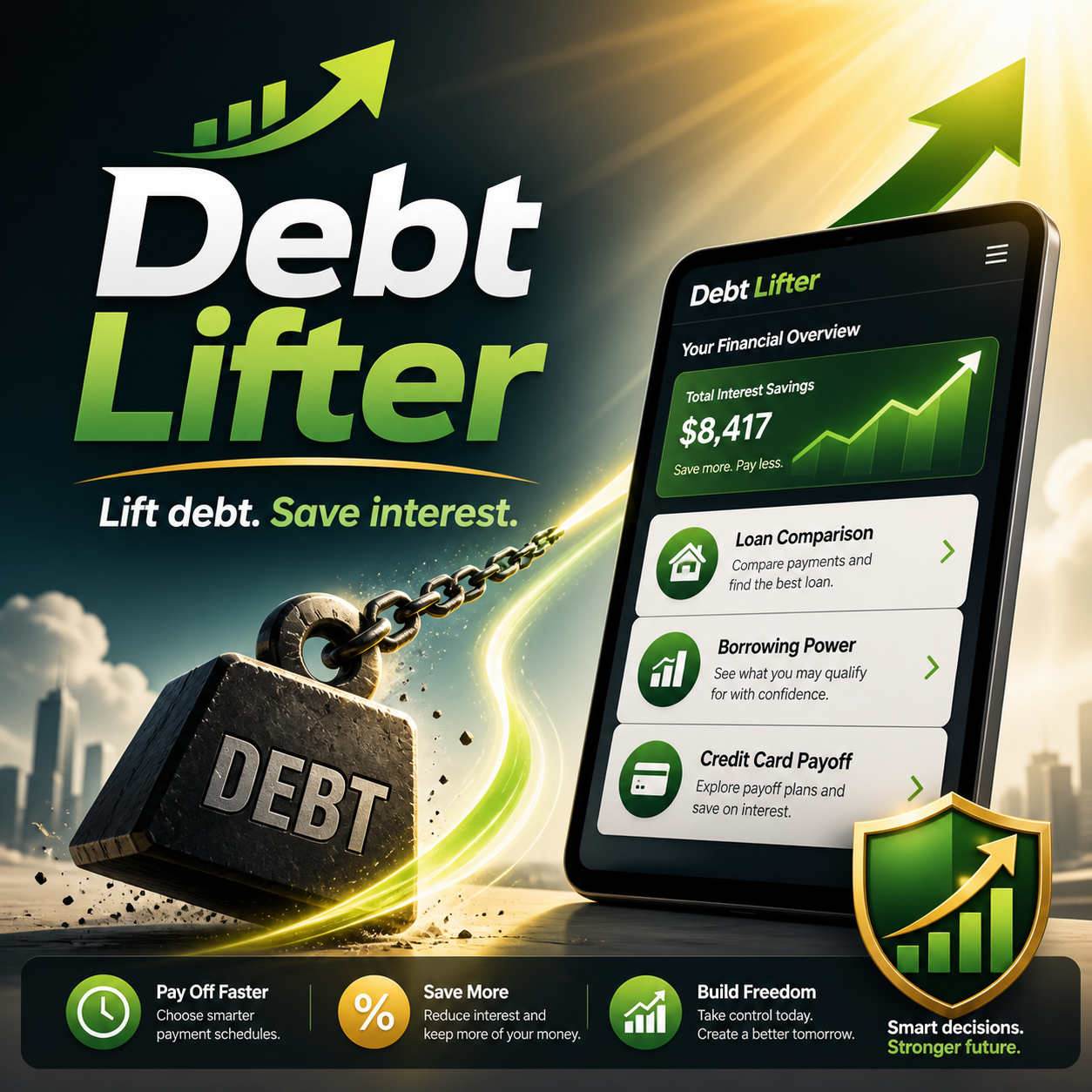 Debt Lifter app artwork